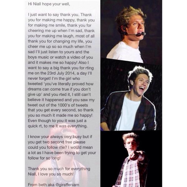 thetidenialls's tweet photo. ✩ॱ॰* @NiallOfficial I wrote this for you, if you have chance please could you read it? it would mean a lot!😘💗 ॱ॰*✩ http://t.co/lWhuqycVfY