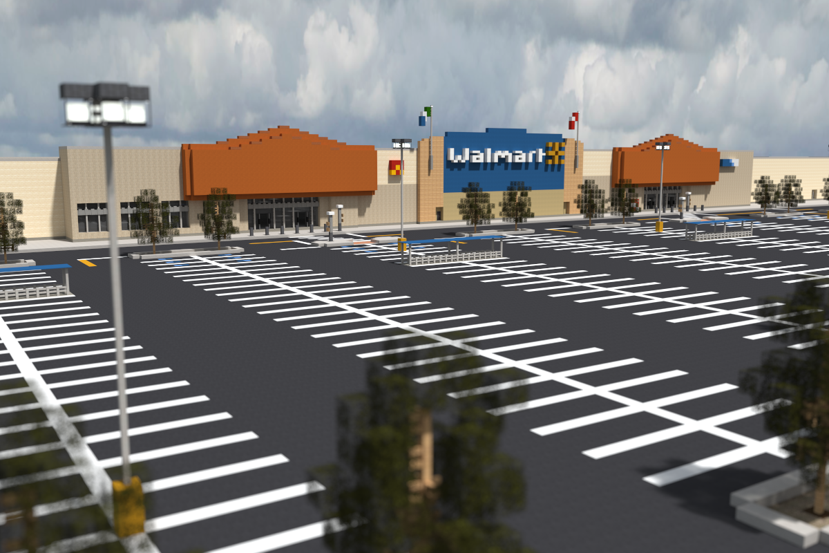 Yazur on Twitter: "Walmart in Saint-Constant, Quebec 