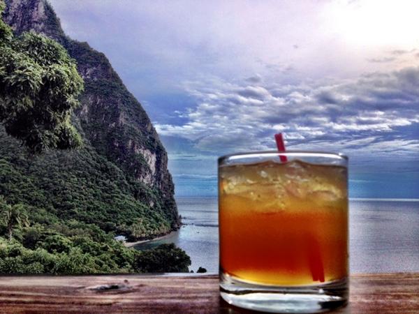stuntmanpr's tweet photo. Last call for a "Ti-Ponche" drink w/ @chairmanreserve Lucian rum, honey &amp; fresh lime juice (via @stonefieldresor t) http://t.co/TkuYTNxtzh