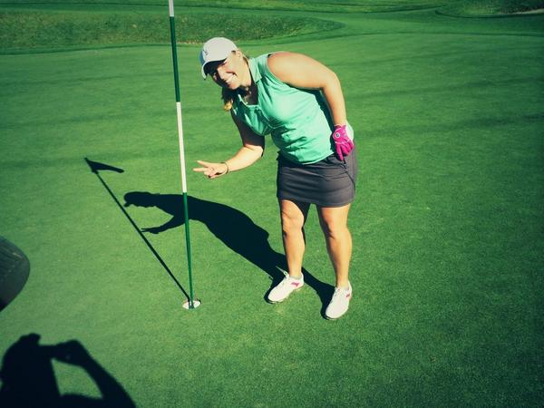 MeganGrehan's tweet photo. Made my 2nd hole-in-one in a week! #unreal #lovinglife http://t.co/wS9KgdGHXz