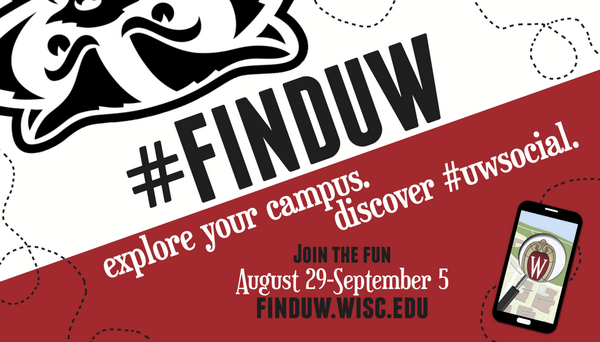 UWMadison's tweet photo. GoPros, massages, free @IansMadison pizza… you can win it all if you #FindUW. Join in: http://t.co/G30kegbzae
. http://t.co/JFLUx2flVj