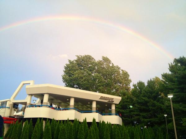 #rainbow #rainbowatthepoint #iheartCP #magnumxl200!@cedarpoint @CPRundown