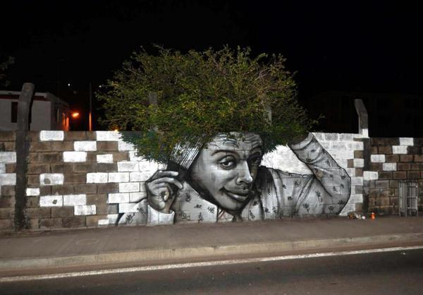 EsDeDibujos's tweet photo. Genial arte urbano! Quedó magnífico! http://t.co/UAh4SIwTJL