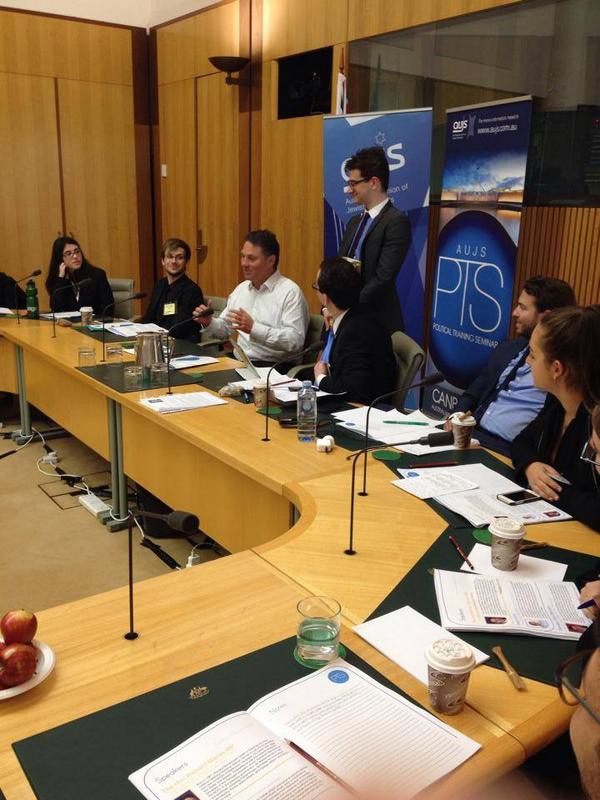 RichardMarlesMP's tweet photo. Thank you to #AUJS for the opportunity to speak with you this morning. I hope the rest of the tour goes well #PTS2014 http://t.co/bpfOB2ISsF