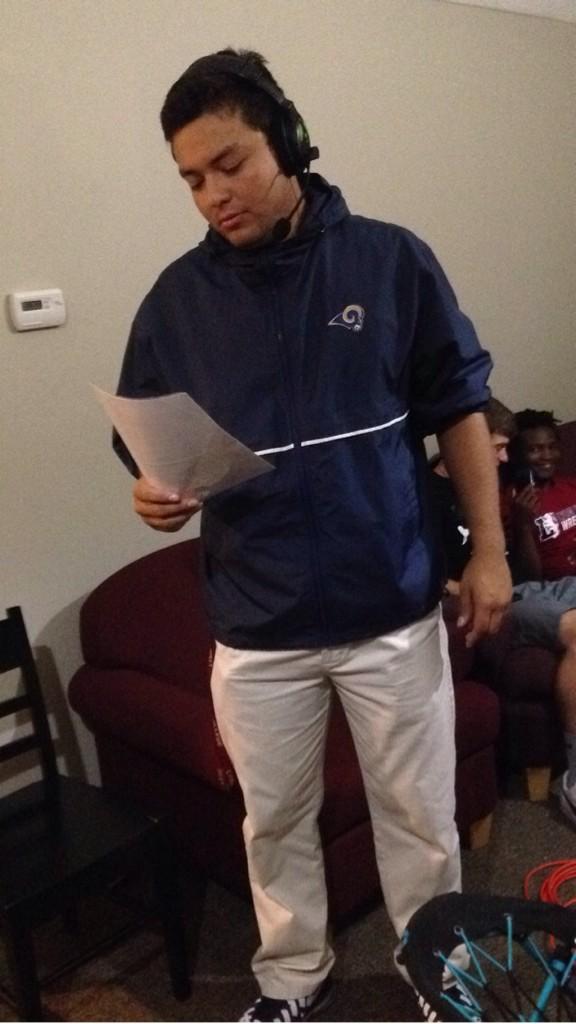 codyreavesUCA's tweet photo. It's draft night at the TKE apt! @bigbadbrad25
#SamGoDown #NoNotThatWay http://t.co/LUBT0bzI8t