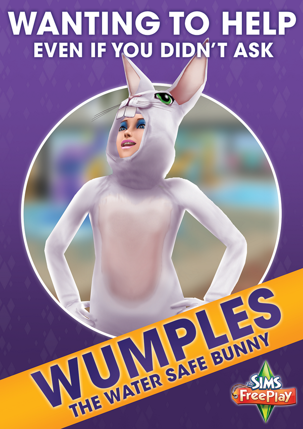 TheSimsFreePlay's tweet photo. What's your favorite quest featuring Wumples?
Print your own Wumples poster here: http://t.co/72MwqjYwXS http://t.co/3mNM1Jn1XP