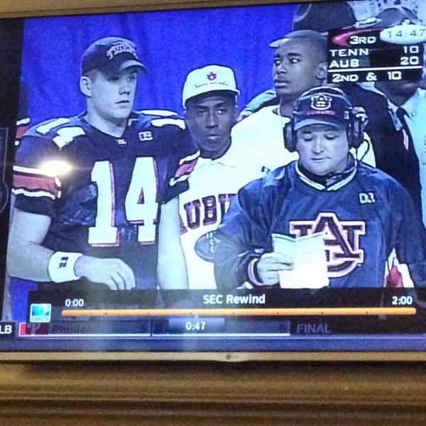 colecubelic's tweet photo. How about that baby faced @btleard on @SECNetwork #SECrewind http://t.co/bqmXQJplLc