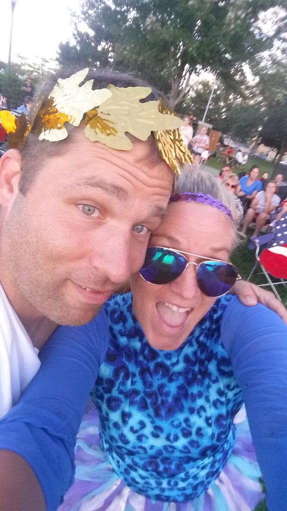 Last selfies of the season! #campingwithcord #whowearscheetah #summerofselfies