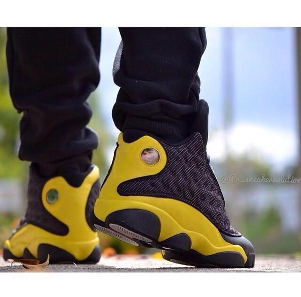 13s black and yellow