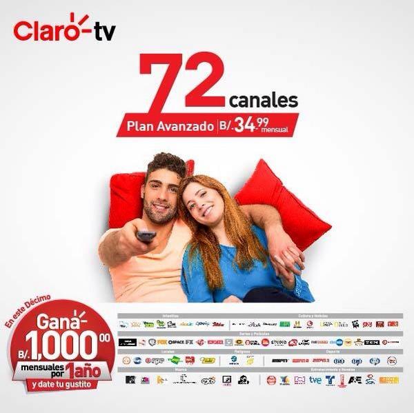 BettinaRomina's tweet photo. Obtén tu plan Avanzado de ClaroTV y #DateTuGustito con la mejor programación @ClaroPanama http://t.co/0w10RpQfah