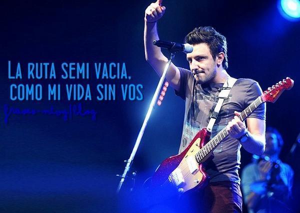 "La ruta semi vacia como vida sin vos" #NTVG
