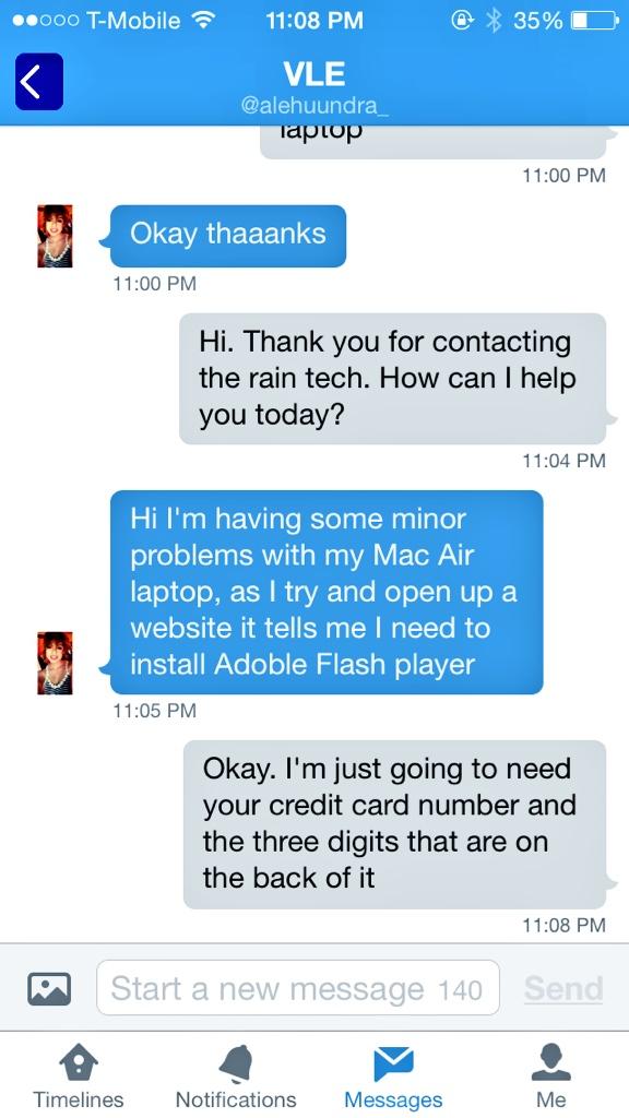 Rivera_Amairane's tweet photo. If you guys ever need help with technology, I'm here. I just need a few things from you though. 😂👌 #RainTech http://t.co/OiekwATdKT