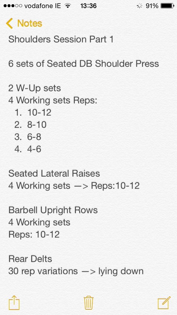 rpedreschi11's tweet image. Shoulder session today part 1 and part 2 #gym #gymprogram #shoulders #fitness #fitfam #train #weights