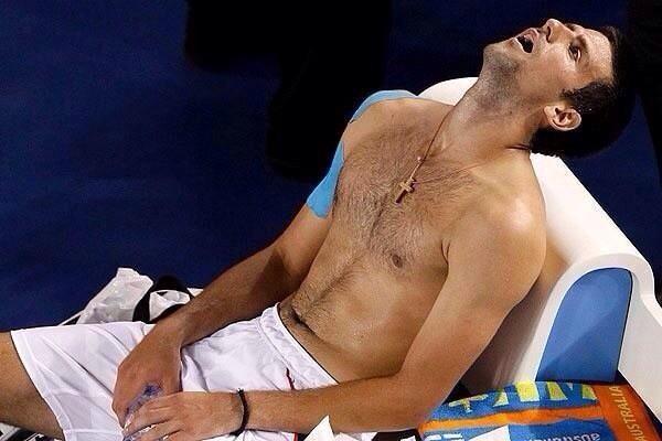 Novak Djokovic cums #NoleFam #Djokovic #ShirtlessTennis.