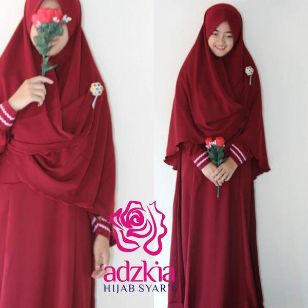 AdzkiaHijab's tweet photo. gamis set manisqu maronn ini bisa ukhti dapetinnn free + free ongkir ke seluruh indonesia hihihi "" MAU ???? #Retweet http://t.co/v8Z7nOUPPP