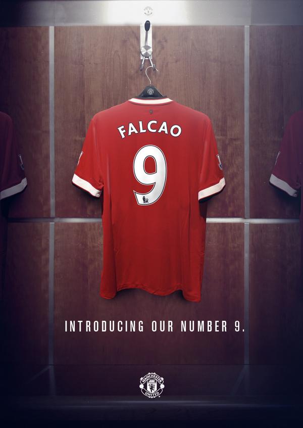 Photos] Man Utd Reveal Radamel Falcao's 