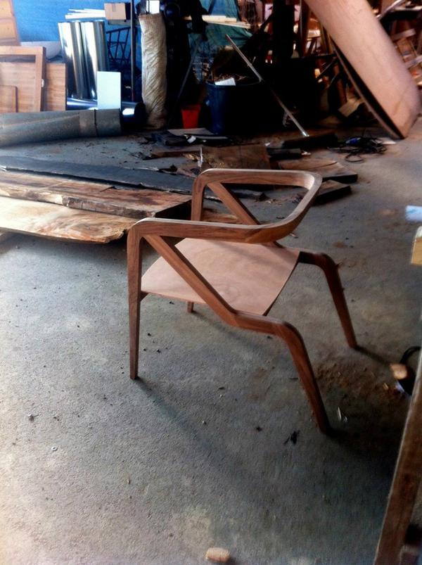 AlcyoneDesign's tweet image. Préparation pour la @ParisDesignWeek Partie 1 : Fauteuil "Mantis" (pour plus de photos : facebook.com/alcyonedesign/…)