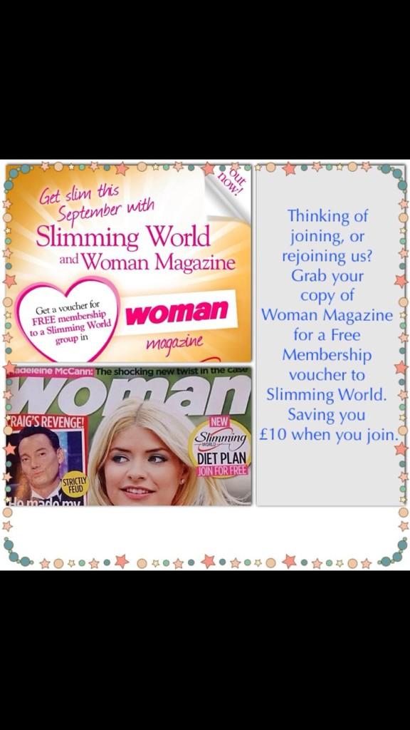 theoldys's tweet photo. Amazing offer free membership to @SlimmingWorld groups #blandfordslimmingworldgroup http://t.co/8cE08D7woZ