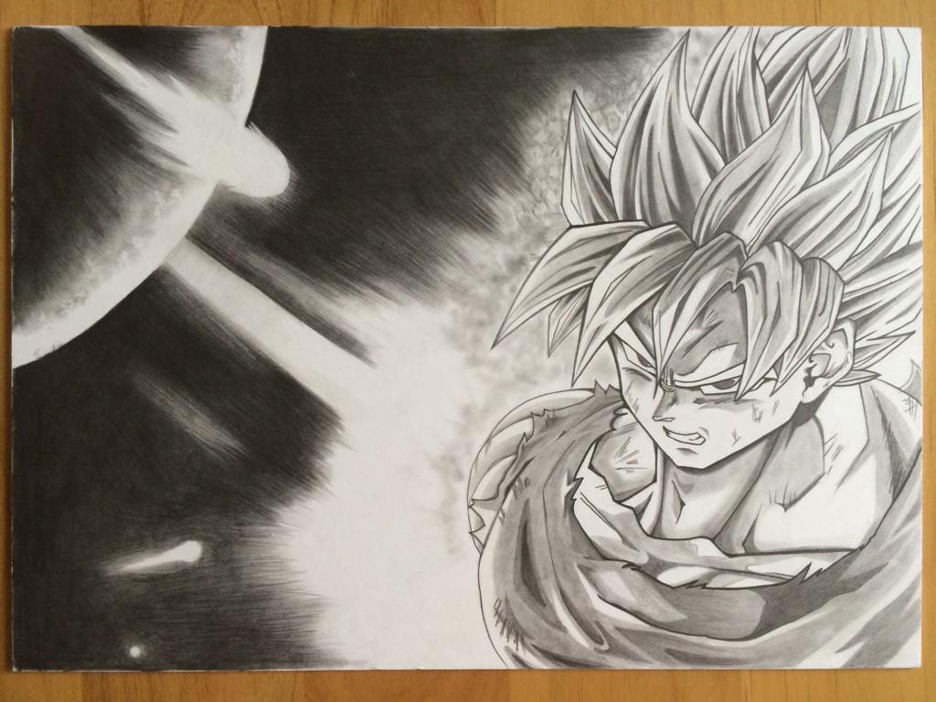 ドラゴンボール#ドラゴンボール超 #ドラゴンボールz #模写 #模写