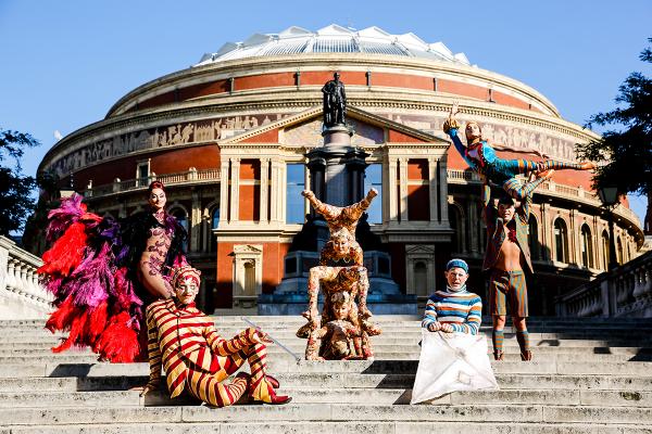 .<a href="/Cirque/">Cirque du Soleil</a> are back! The sensational #KOOZA will return in 2015: royalalberthall.com/tickets/cirque…