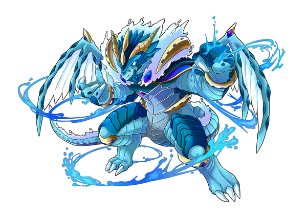 Twitter पर 師範代 サモンズボード公式広報 新しいイラストが到着しました 水属性のモンスター エンリル です サモンズボード Http T Co 5otlqlxejw