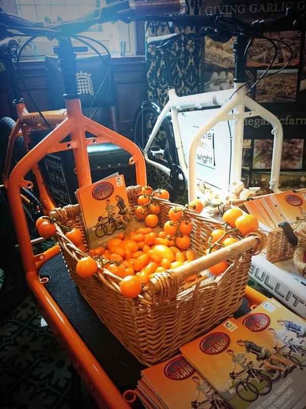 Combining sustainable transport and local food with <a href="/bicycleisland/">E- Bicycle Island</a> and <a href="/iowtomatoes/">Isle of Wight Tomatoes</a>! #Wightminster