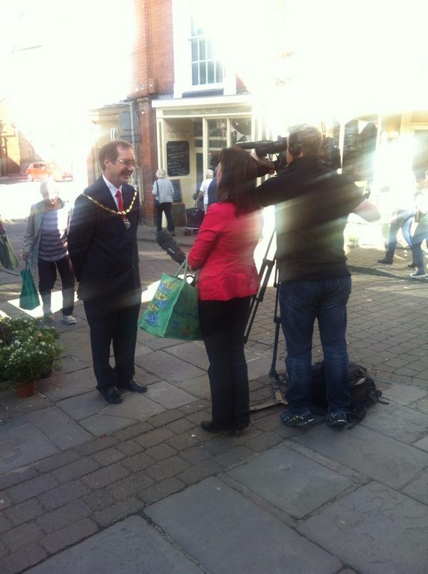 Ledbury Mayor Bob Barnes has been interviewed about the project by <a href="/bbcmtd/">BBC Midlands</a> this morning. Will be broadcast soon.