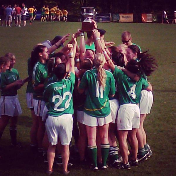 Amanda_Fuller's tweet photo. Big congratulations to the ladies of @GaaCharlotte #NationalChamps http://t.co/251xUaxILD