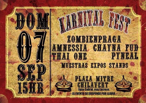 karnivalfest's tweet photo. Faltan 5 dias!
Este Domingo se viene la primera edicion: Gratis y al aire libre! #karnivalfest 
@ThaiOneRock @pyneal http://t.co/PSfbRiM0fd