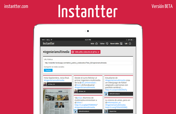 Instantter App tweet media
