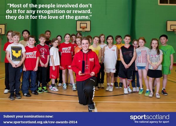 sportscotland's tweet image. Our coaching, officiating &amp;amp; volunteering awards close Fri 19th Sep - bit.ly/1sjEer3 who will you nominate?