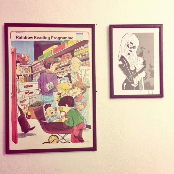 Tedsticle's tweet photo. @Bennessy pride of place! Finally got around to framing it. Cheers again horse! http://t.co/moQkK7FLxf