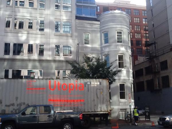 MissouriGermans's tweet photo. More precious cargo, the UTOPIA exhibition arrives in Washington DC at the German American Heritage Museum http://t.co/wMXwAOQigC