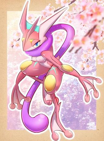 菊にぃ コミック外楽vol 11掲載 これはいい色合いだろっていう色違いポケモン ピンクのくノ一ゲッコウガ っ W C スマブラには赤じゃなくてピンクも出ないかなぁ Http T Co 1zcpky8jvd Twitter