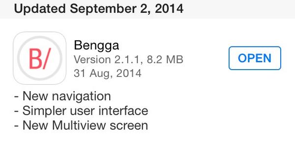ICYMI: <a href="/benggaapp/">Bengga</a> Version 2.1.1