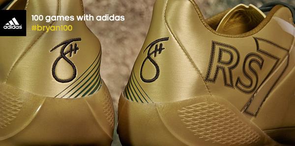 adidasZA's tweet photo. To celebrate @BryanHabana's 100 games with adidas in the green &amp; gold, we've crafted a pair of custom adizero RS7. http://t.co/D7WdnbZmF5