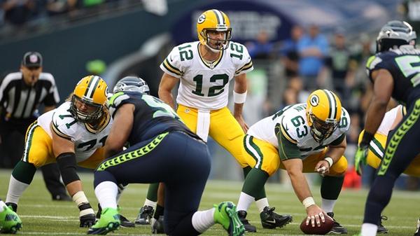 Aaron Rodgers and the Packers will try to survive Seattle's relentless defense. (@LTJ81/Twitter) Aaron Rodgers and the Packers will try to survive Seattle's relentless defense. (@LTJ81/Twitter)