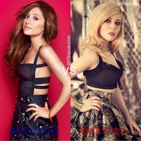 BTRHannahJones's tweet photo. ☀️RT OR FAV☀️

ARIANA GRANDE
VS.
JENNETTE MCCURDY

RT for Ariana
FAV for Jennette
☀️☀️☀️☀️☀️☀️ http://t.co/pm7H6KvpMU