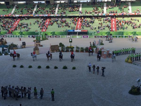 horseandhound's tweet photo. The youngest rider in the competition heads a world-class field. Congratulations @BertramAllen123! http://t.co/4QicIYxAEp