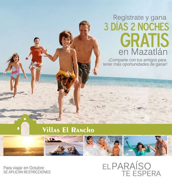 elrancho's tweet photo. Regístrate y gana 3 días 2 noches en Mazatlán http://t.co/aPhfbMWuqx http://t.co/hltAwyYaAx