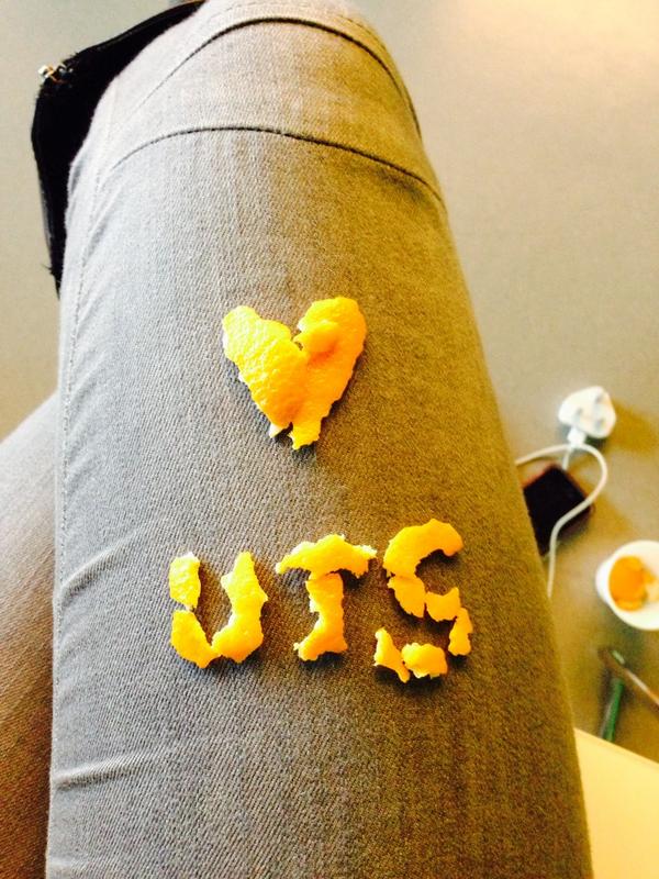 GeorginaBye's tweet photo. Drawing to the end of #LPTS14 with @UJS_UK. You know it's been a good'un when @Nicole_Lessem does this! http://t.co/wWrkHdlb2e