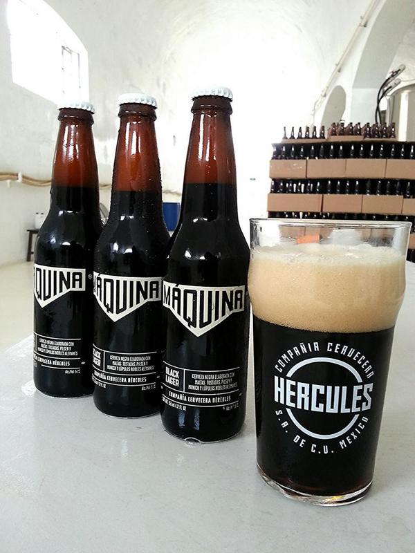 Máquina Black Lager por Compañía  Cervecera Hércules.  #MaquinaBlackLager