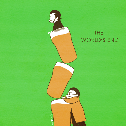 BTS2ndScreen's tweet photo. Brilliant Cornetto trilogy posters by @_comaco.Super! http://t.co/SDww9zyUSd http://t.co/hIkvoU8gf4