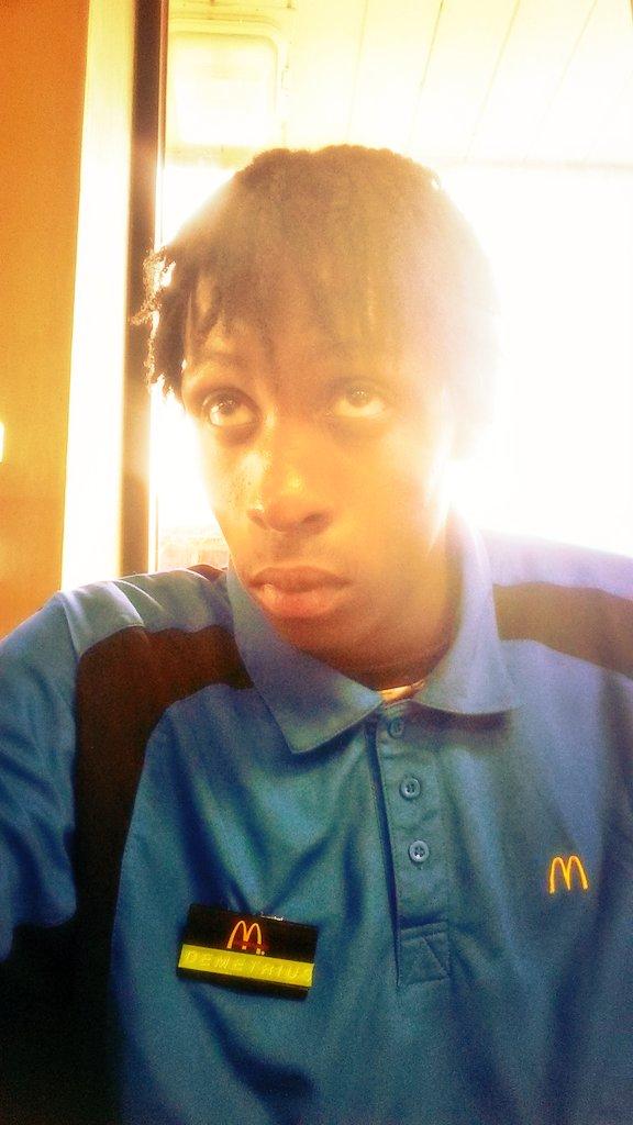 RuffMadisonruff's tweet image. Damn can i have my face back! (McDonalds)