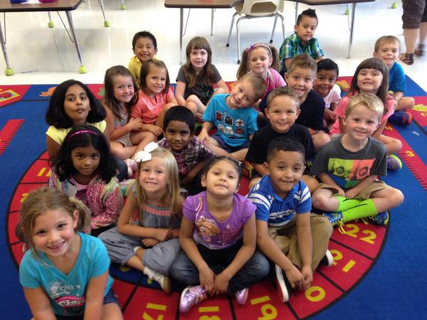Kindergarten is starting out GREAT in Mooresville, NC! We had an awesome day learning about Annie Apple &amp; Bouncy Ben!