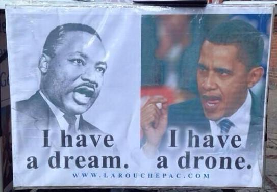 pacolonso's tweet image. La diferencia entre el discurso de Martin Luther King y Barak Obama es mínima.