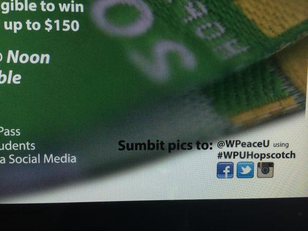 WPUProblems's tweet image. That's awkward @WPeaceU