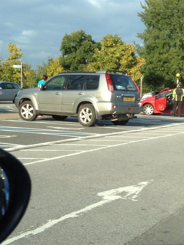<a href="/YPLAC/">You Park Like a C***</a> Outstanding parking. Tesco Laindon. Parked at angle straddling 2 disabled bays. No blue badge.