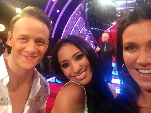 karen_hauer's tweet photo. “@susannareid100: Popped along to @bbcstrictly red carpet launch &amp; @karen_hauer @keviclifton were looking fabu-lous http://t.co/ApsjPK1Srd”😘