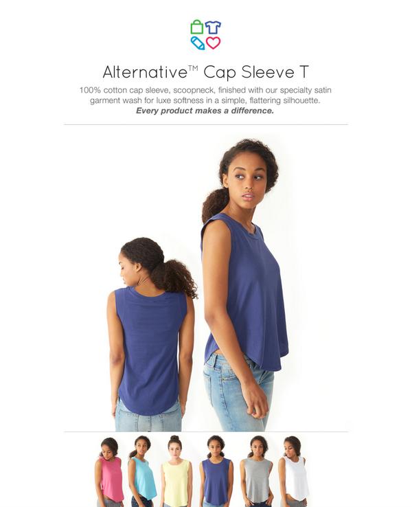 PersonifyPro's tweet image. Flattering cap sleeves &amp;amp; scoopneck make this T a standout for your #Sorority event! personifypro.com/blog/?p=459 #GreekLife